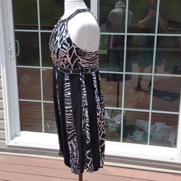 SUE WONG Caché Cocktail Dress.              💜 VINTAGE 💜 new sexy is you! - Picture 4 of 12